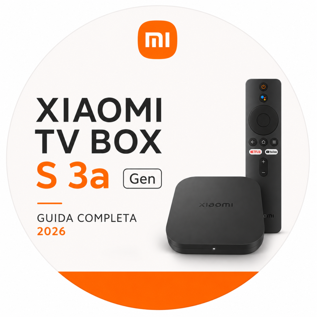 Xiaomi TV Box S 3a GenGuida Completa 2026